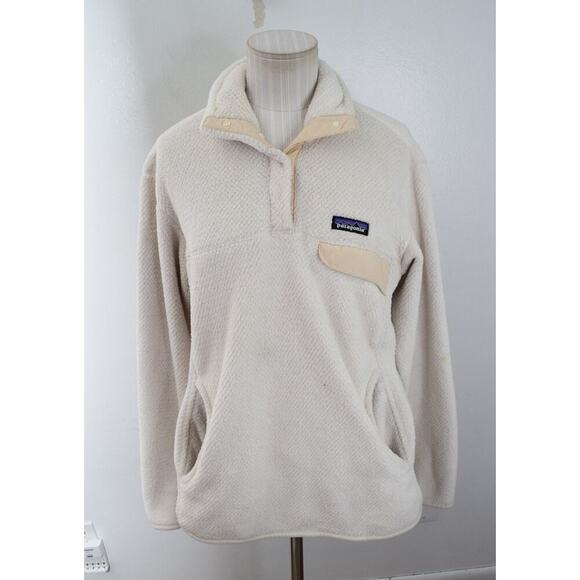 Women’s Patagonia Re-Tool Snap T Fleece Pullover Jacket Size Large - Picture 1 of 6